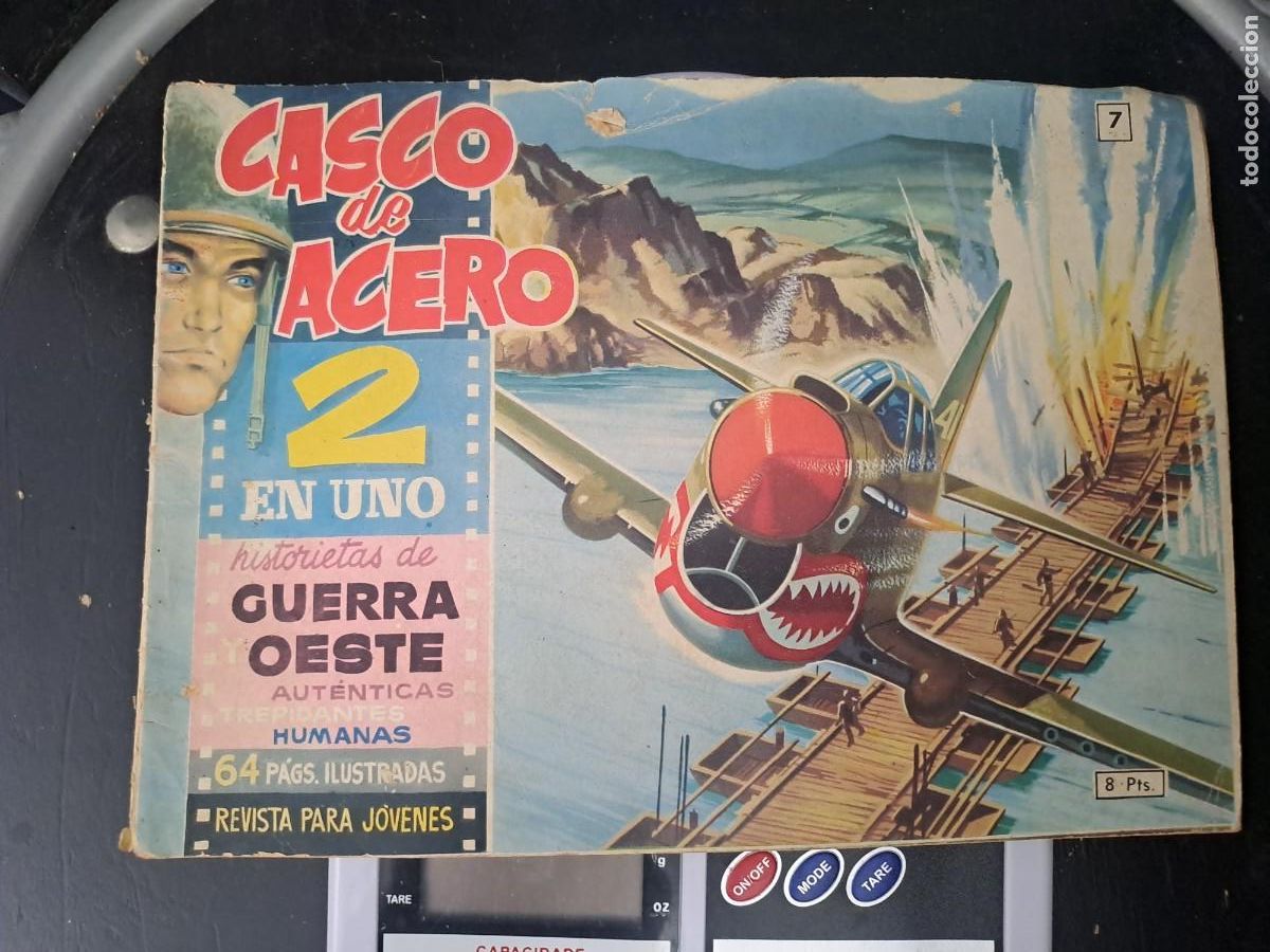 Comics: Casco de acero 2 en uno 7, Manhattan en buen estado Bolsa DA