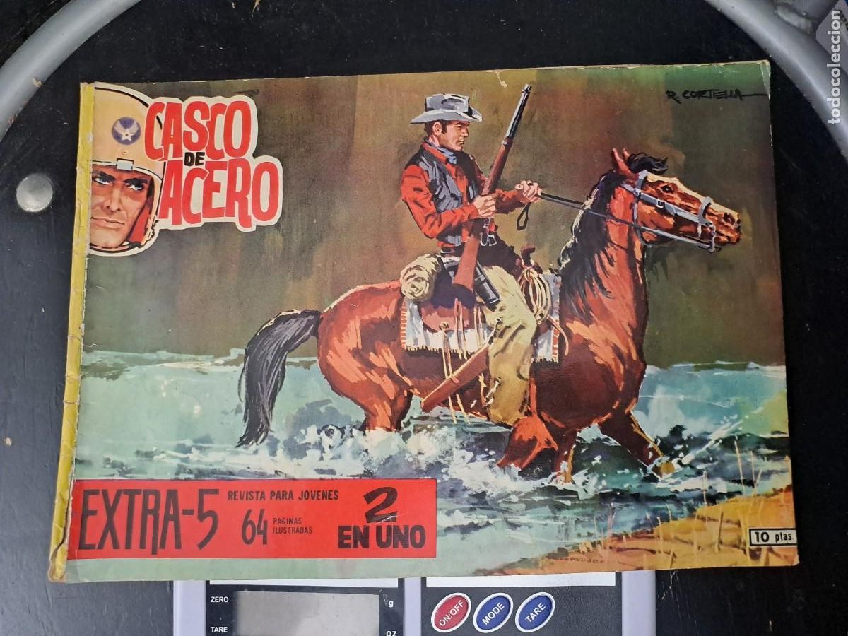 C&oacute;mics: Casco de acero extra 5, Manhattan en buen estado Bolsa DA