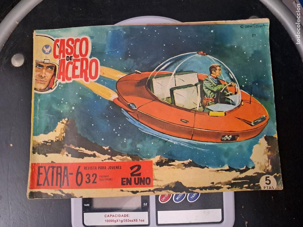 C&oacute;mics: Casco de acero extra 6, Manhattan en buen estado Bolsa DA