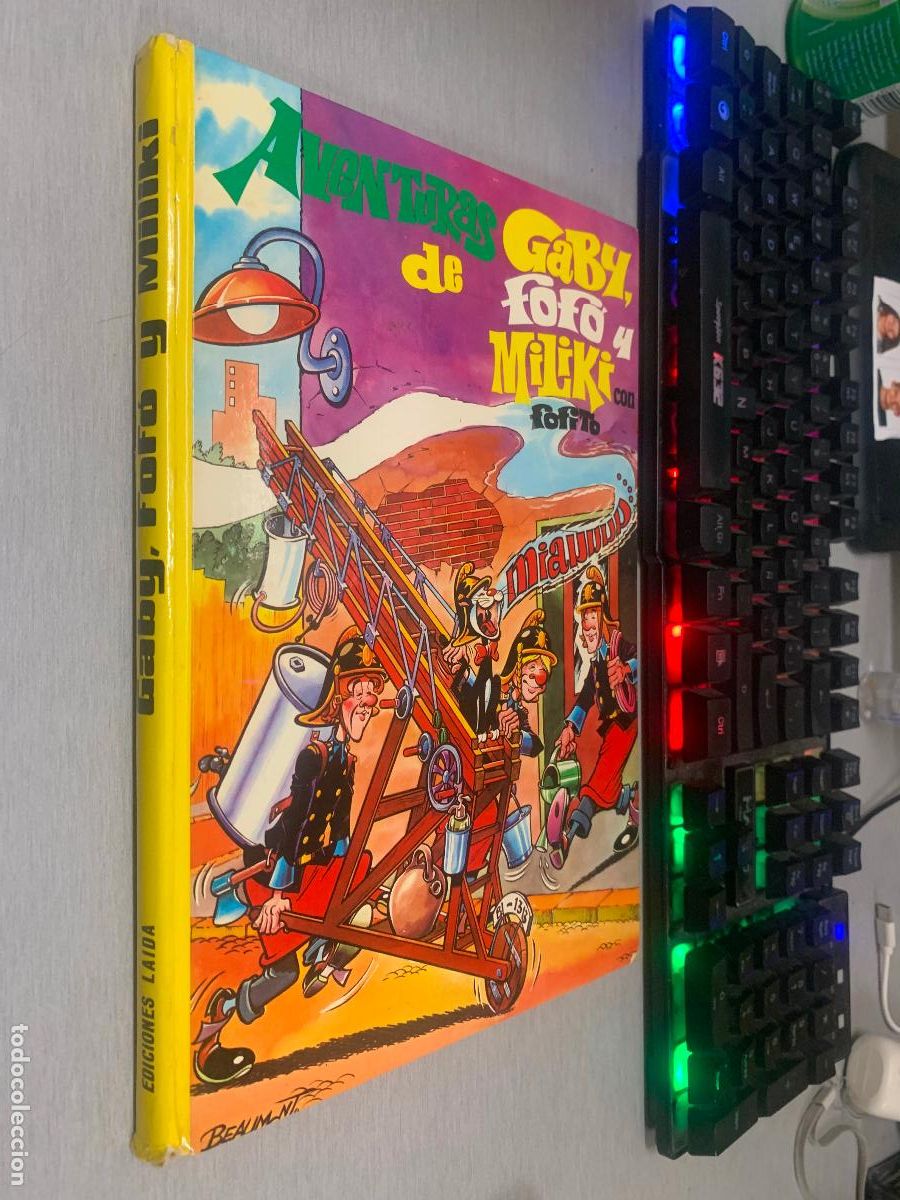 C&oacute;mics: AVENTURAS DE GABY, FOF&Oacute; Y MILIKI CON FOFITO / COLECCI&Oacute;N COMICSOR 3 - ED. LAIDA - FHER 1975