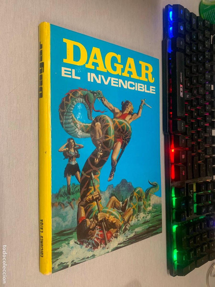 C&oacute;mics: DAGAR EL INVENCIBLE / COLECCI&Oacute;N COMICSOR 9 - ED. LAIDA - FHER 1976