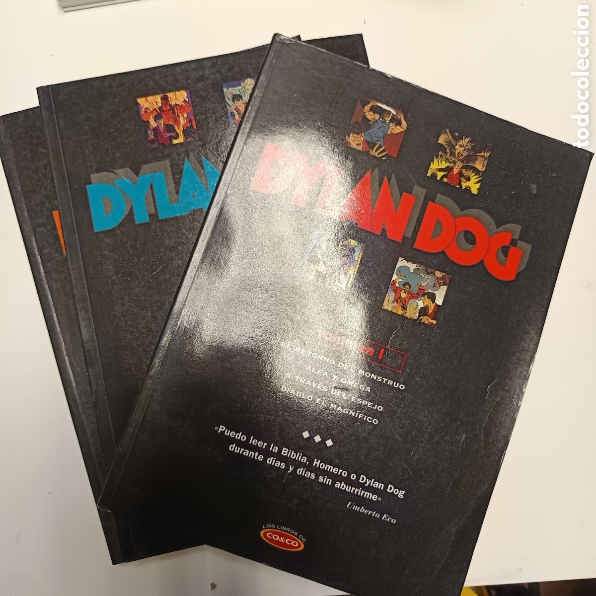 C&oacute;mics: Sclavi, T. (1993). Dylan Dog: Ediciones Co&Co. 3 tomos