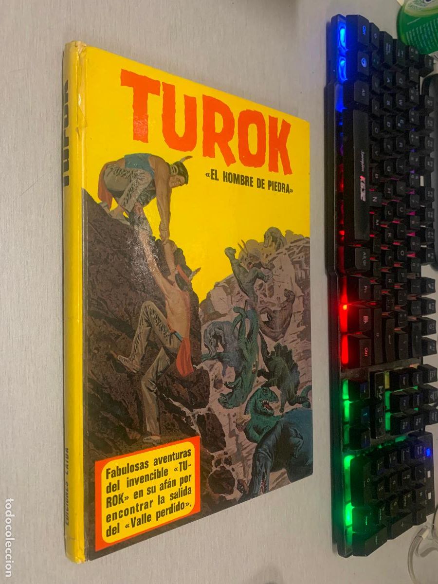 C&oacute;mics: TUROK, EL HOMBRE DE PIEDRA / COLECCI&Oacute;N COMICSOR 4 - EDICIONES LAIDA - FHER 1975