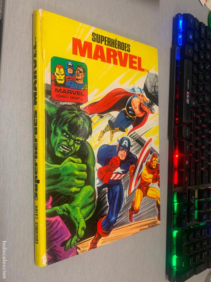 C&oacute;mics: SUPERH&Eacute;ROES MARVEL / COLECCI&Oacute;N TELEXITO - EDICIONES LAIDA - FHER 1972