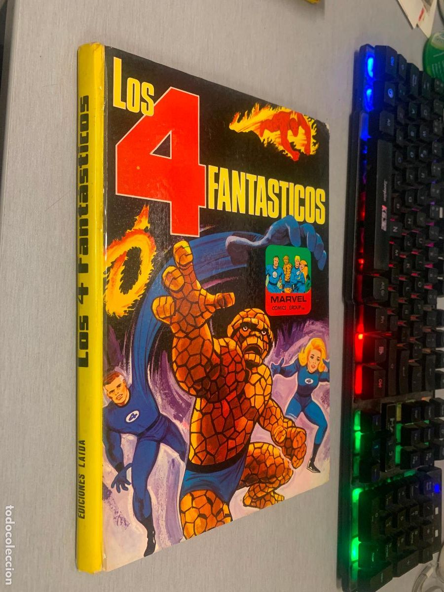 C&oacute;mics: LOS 4 FANT&Aacute;STICOS - MARVEL / COLECCI&Oacute;N TELEXITO - EDICIONES LAIDA - FHER 1972