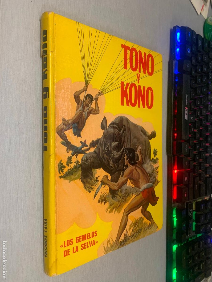 C&oacute;mics: TONO Y KONO, LOS GEMELOS DE LA SELVA / COLECCI&Oacute;N COMICSOR 2 - EDICIONES LAIDA - FHER 1975