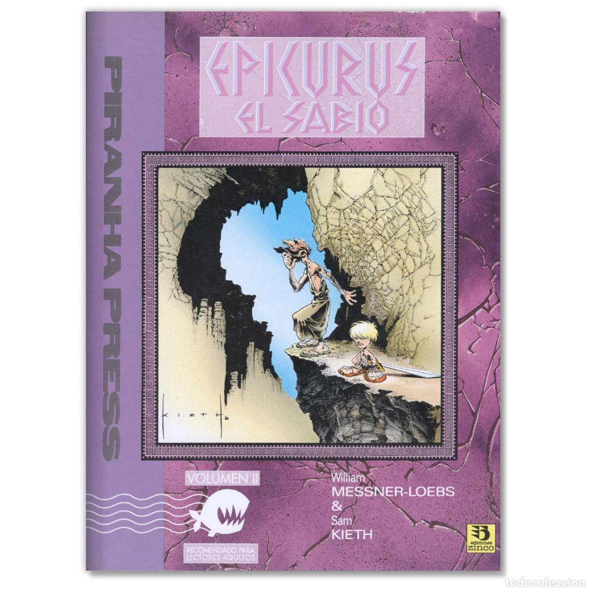 C&oacute;mics: EPIKURUS EL SABIO 1 - 2 (Obra Completa)