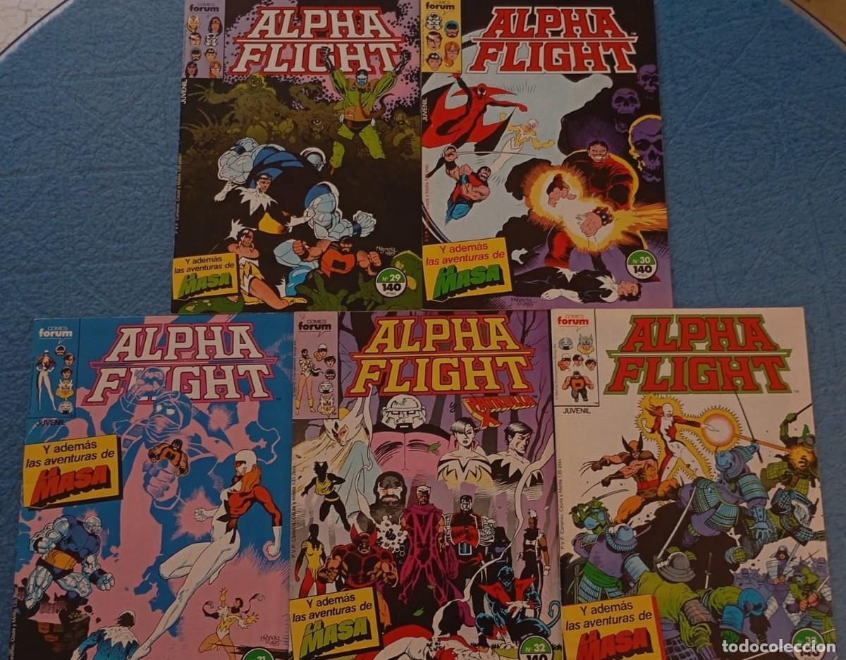 Comics: ALPHA FLIGHT 29 30 31 32 33 34 35 36 37 38 . FORUM . LOTE 10 N&Uacute;MEROS