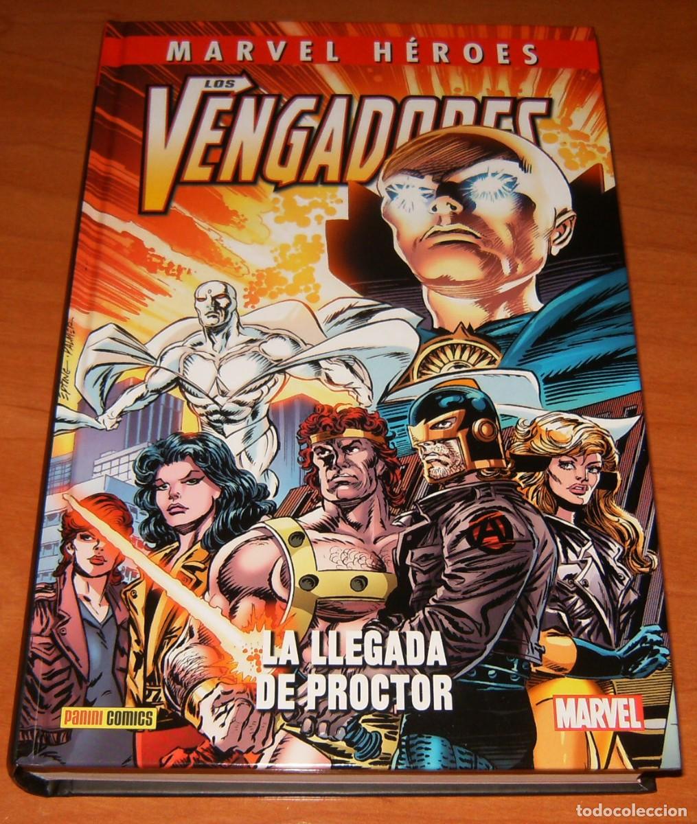C&oacute;mics: MARVEL HEROES . LOS VENGADORES . LA LLEGADA DE PROCTOR . PANINI - Foto 1