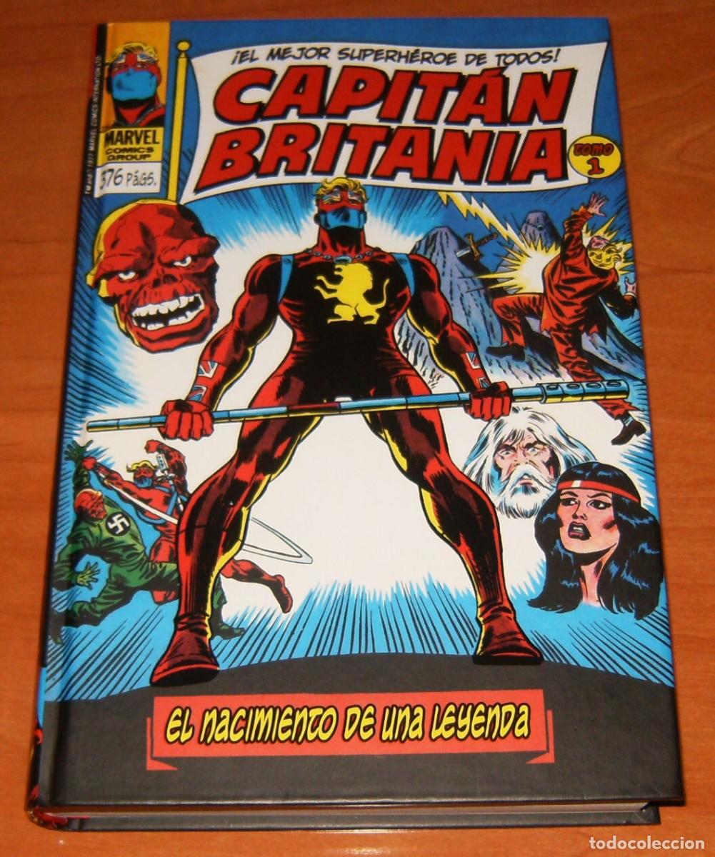 C&oacute;mics: MARVEL LIMITED EDITION . CAPITAN BRITANIA 1 . EL NACIMIENTO DE UNA LEYENDA . PANINI