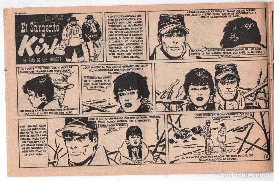 C&oacute;mics: 1955 MISTERIX # 358 SGTO. KIRK, EL PAIS DE LOS MUNGOS - PRATT OESTERHELD CAMPANI - FUERTE ARGENTINO