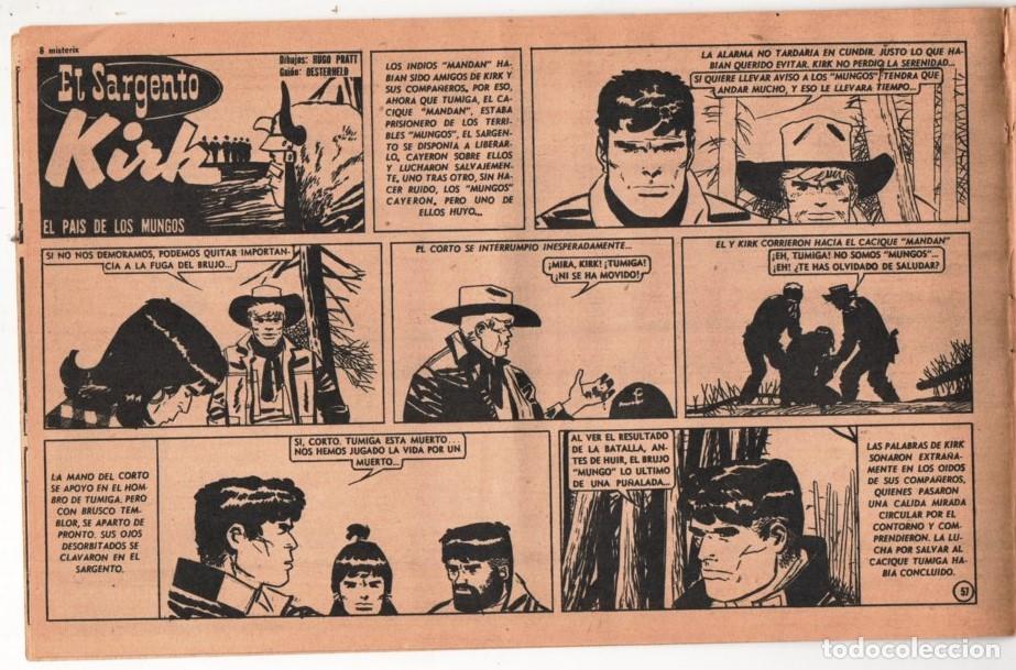 C&oacute;mics: 1955 MISTERIX # 362 SGTO. KIRK, EL PAIS DE LOS MUNGOS - PRATT OESTERHELD CAMPANI - FUERTE ARGENTINO