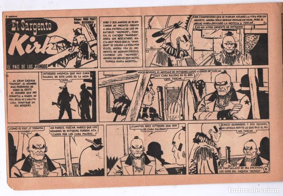 C&oacute;mics: 1955 MISTERIX # 363 KIRK, EL PAIS DE LOS MUNGOS - PRATT OESTERHELD SOLANO LOPEZ - FUERTE ARGENTINO