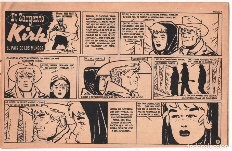 C&oacute;mics: 1955 MISTERIX # 364 KIRK, EL PAIS DE LOS MUNGOS - PRATT OESTERHELD SOLANO LOPEZ - FUERTE ARGENTINO