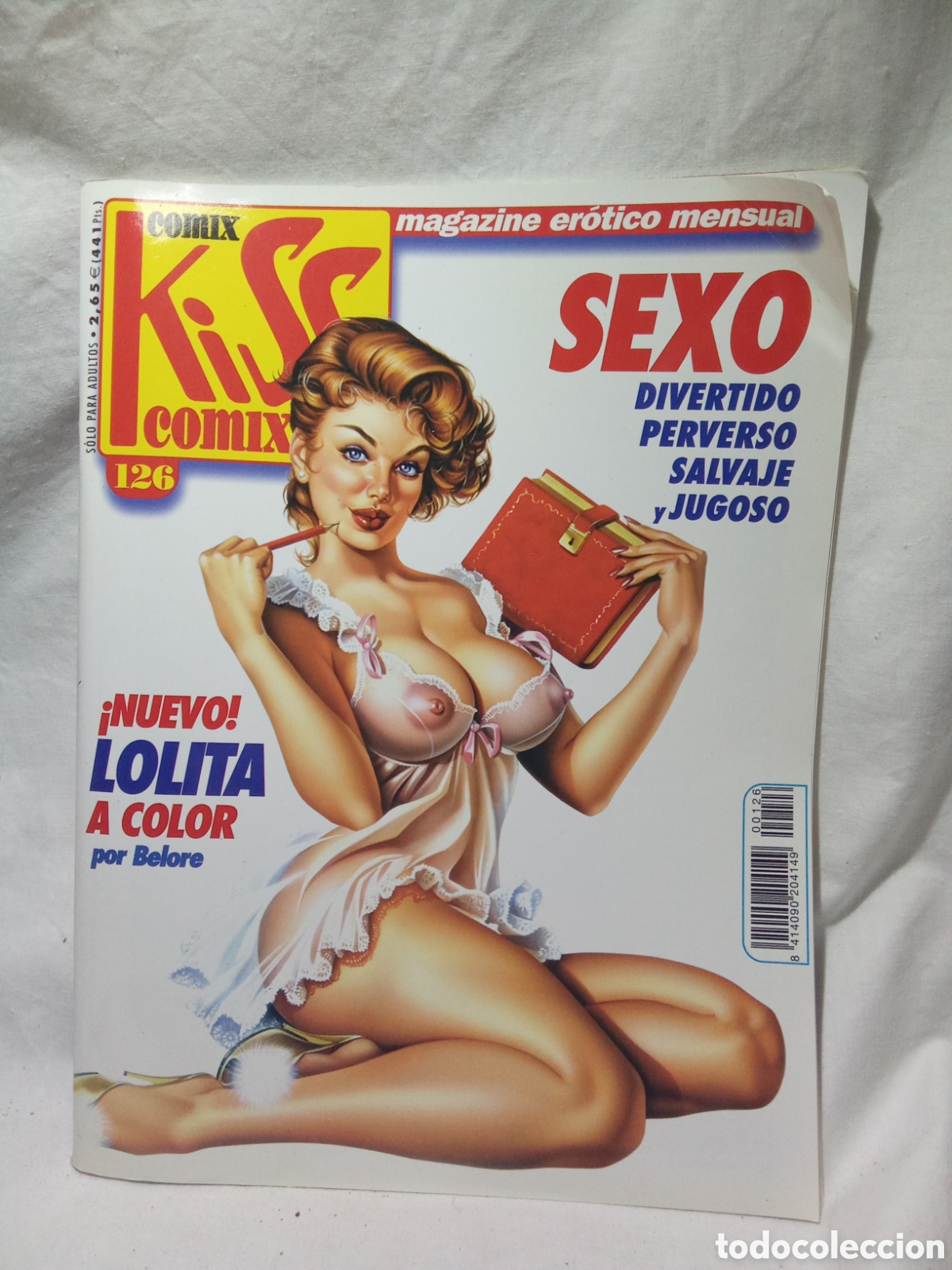 C&oacute;mics: C&Oacute;MIC ER&Oacute;TICO KISS COMIX N&Uacute;MERO 126