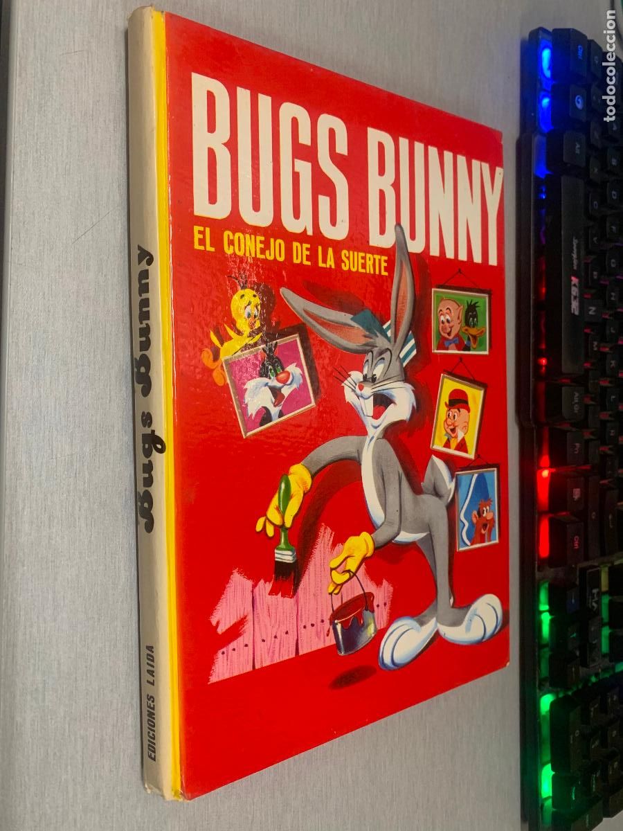 C&oacute;mics: BUGS BUNNY, EL CONEJO DE LA SUERTE / COLECCI&Oacute;N TELEXITO - EDICIONES LAIDA - FHER 1967