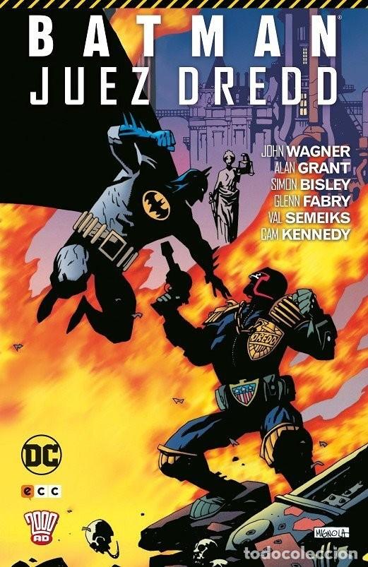 C&oacute;mics: Batman / Juez Dredd, John Wagner, Alan Grant, Simon Bisley, Glenn Fabry