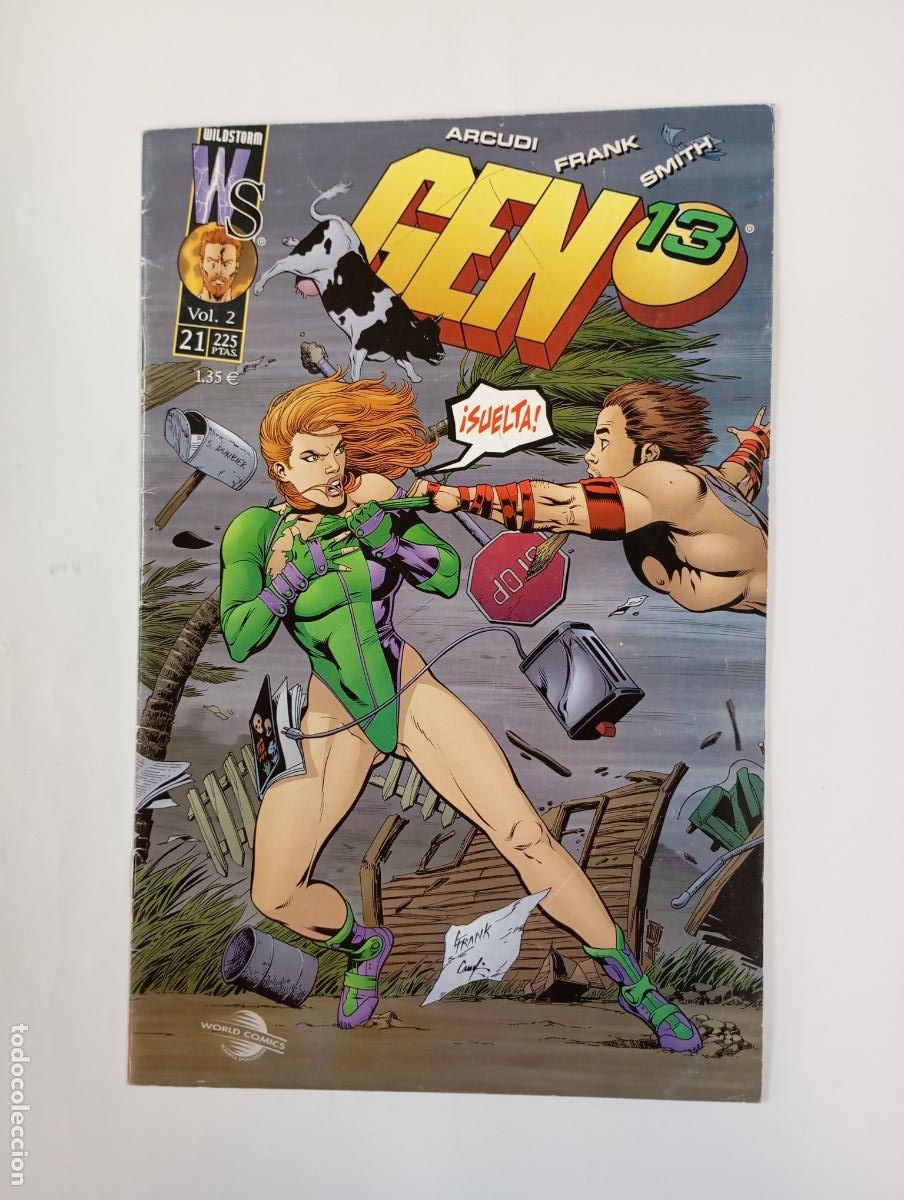 C&oacute;mics: GEN 13. N&ordm; 21. VOL 2. WORLD COMICS. TDKR94