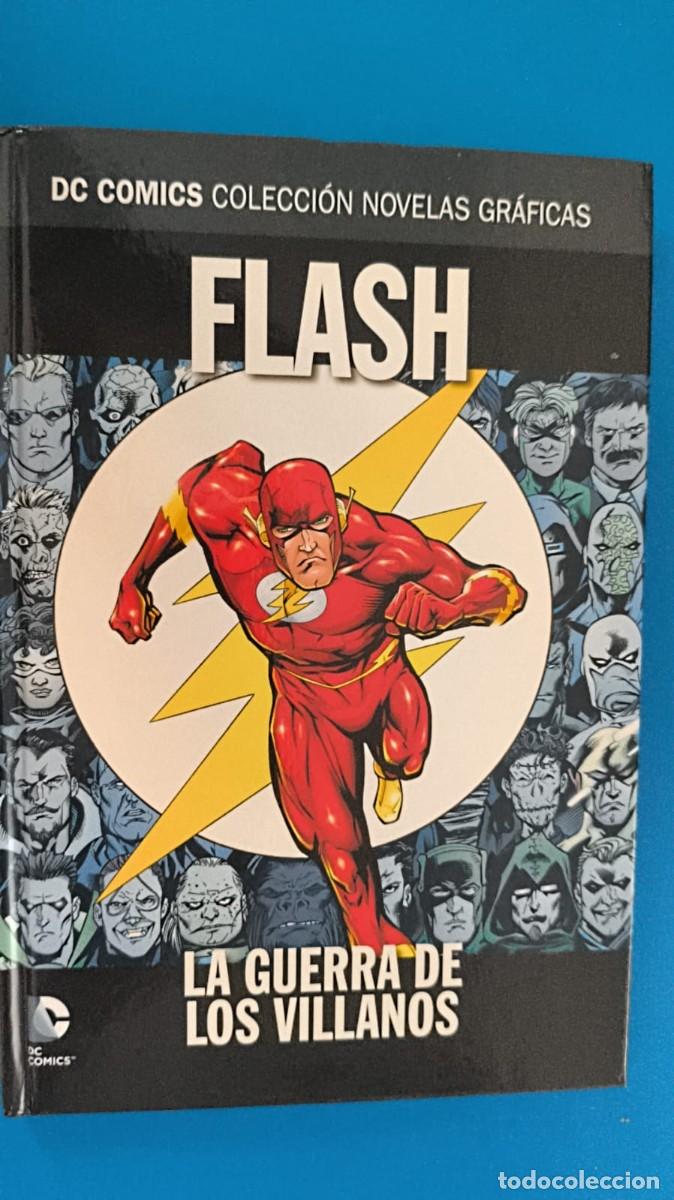 C&oacute;mics: Colecci&oacute;n Novelas Gr&aacute;ficas DC Comics Ecc Salvat Flash La guerra de los villanos Dc Geoff Johns