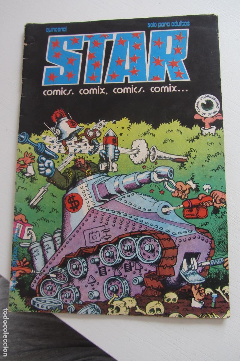 C&oacute;mics: REVISTA STAR N&ordm; 5 COMIX Y PRENSA MARGINAL PRODUCCIONES EDITORIALES 1974 arx267