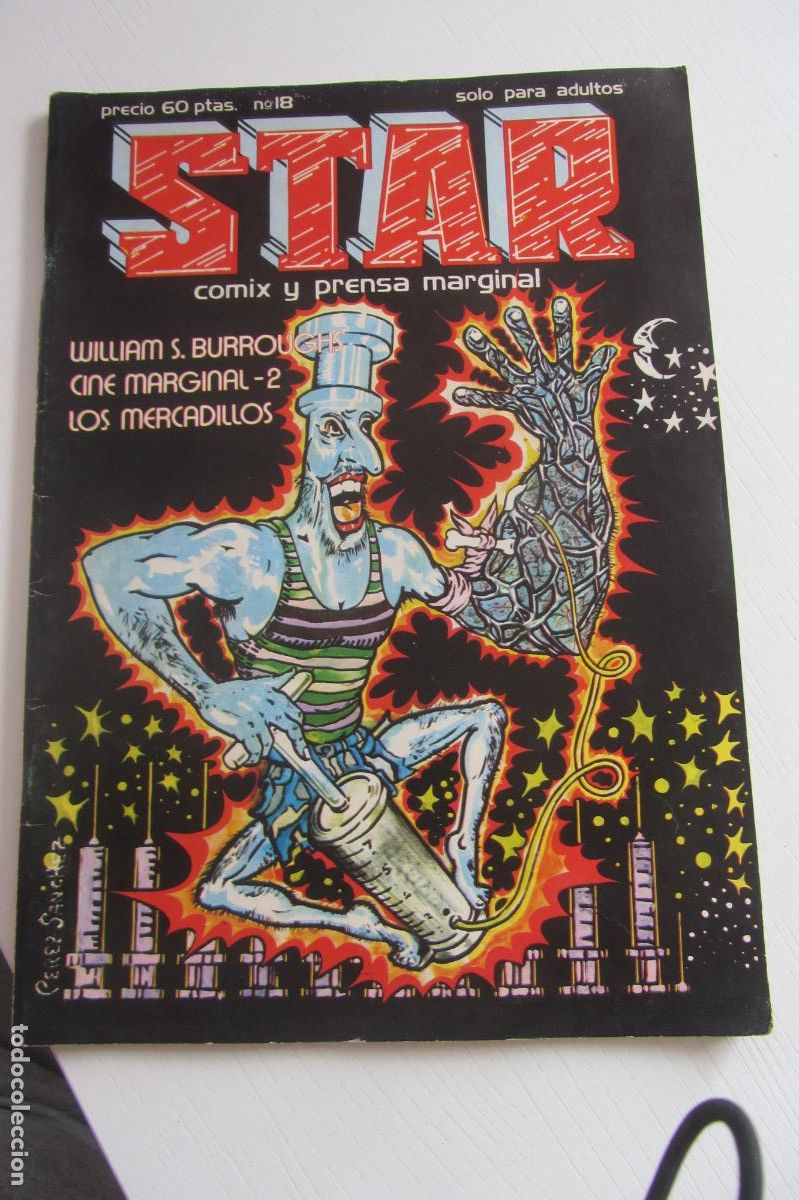 C&oacute;mics: REVISTA STAR N&ordm; 18 COMIX Y PRENSA MARGINAL PRODUCCIONES EDITORIALES 1974 arx267