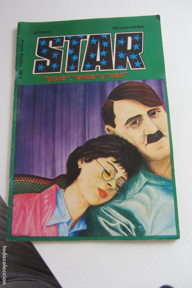 C&oacute;mics: REVISTA STAR N&ordm; 6 UNDERGROUND, COMIC, COMIX, PRENSA MARGINAL, CONTRACULTURA, RIMBAUD, POES arx267