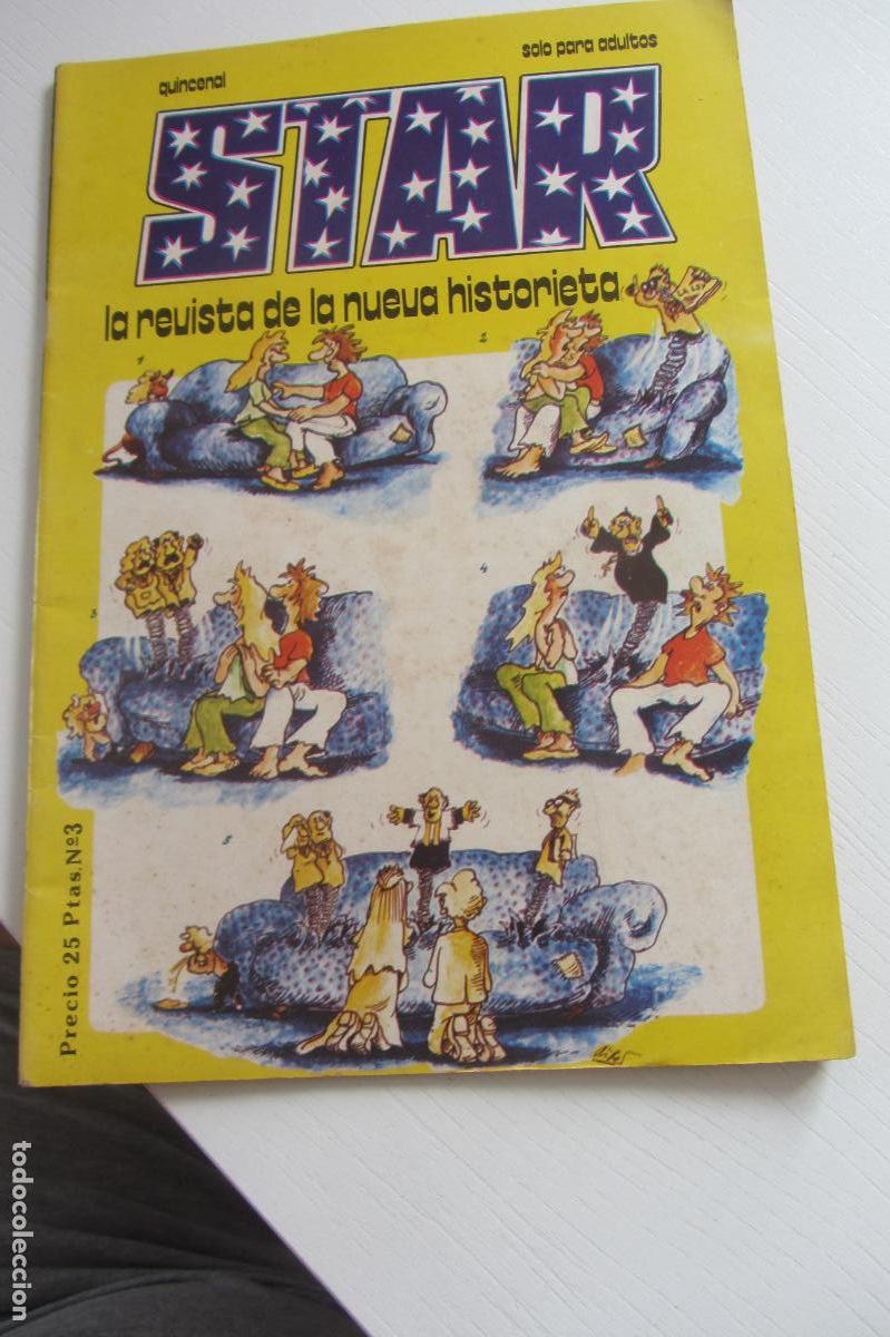 C&oacute;mics: REVISTA STAR N&ordm; 3 - UNDERGROUND, COMIC, COMIX, PRENSA MARGINAL, PRODUCCIONES EDITORIALES 1974 arx270