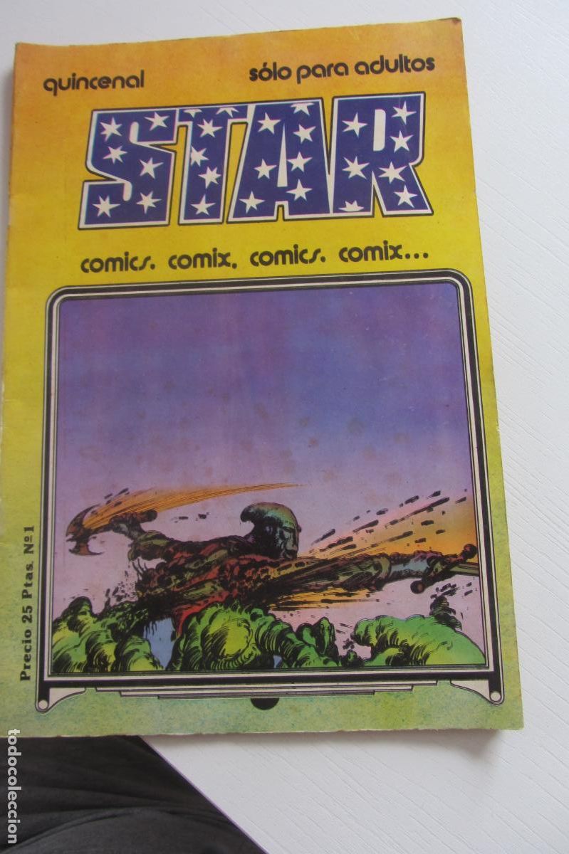 C&oacute;mics: REVISTA STAR N&ordm; 1 - UNDERGROUND, COMIC, COMIX, PRENSA MARGINAL PRODUCCIONES EDITORIALES arx270