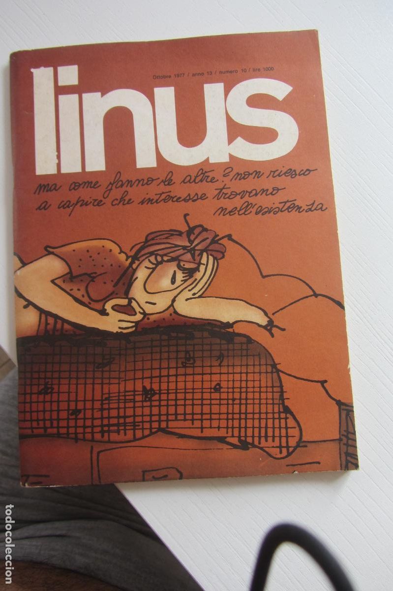 C&oacute;mics: LINUS ANNO 13 N&ordm; 10 MADE IN ITALY 1972 Language italian arx272