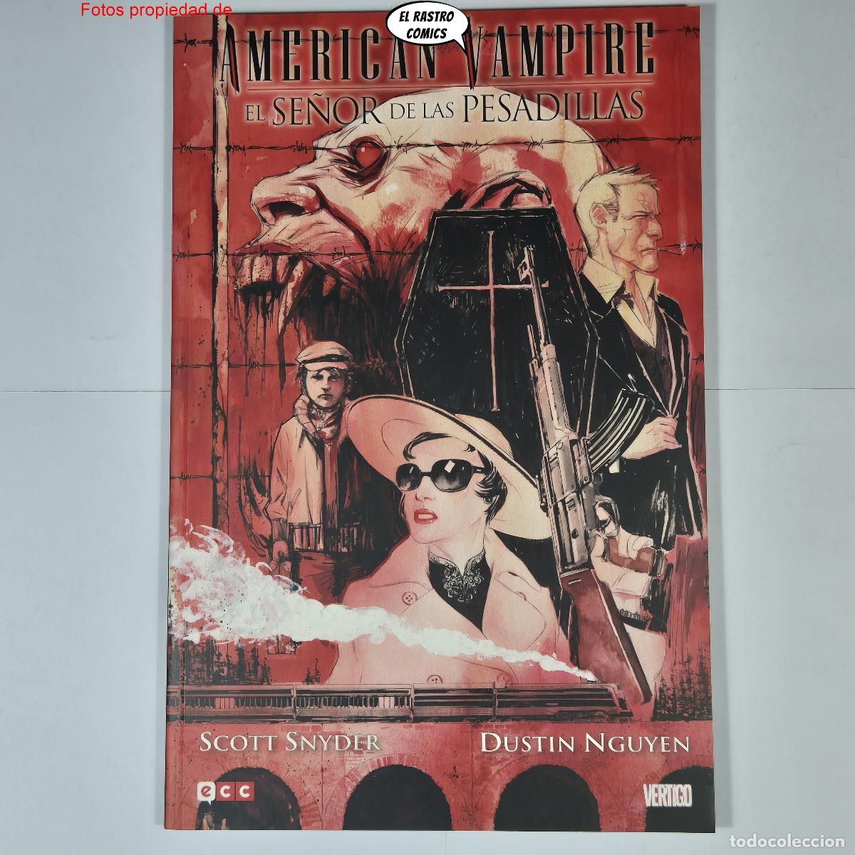 C&oacute;mics: American Vampire, Especial, El se&ntilde;or de las pesadillas, ed ECC Vertigo