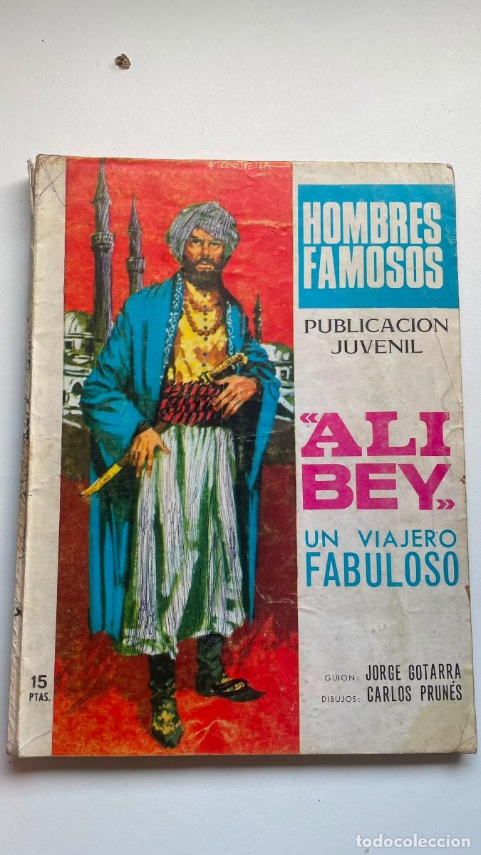 C&oacute;mics: Hombres Famosos Publicaci&oacute;n Juvenil N.&ordm; 12: &rdquo;Al&iacute; Bey, un viajero fabuloso&rdquo; (Guion: Jorge Gotarra, Di