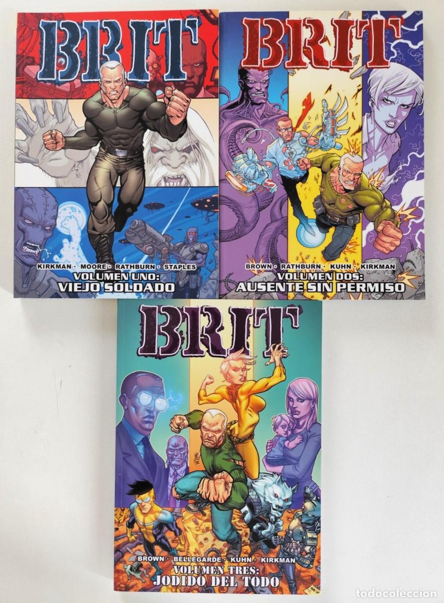 C&oacute;mics: BRIT (Robert Kirkman, Tony Moore) COMPLETA 3 TOMOS ~ IMAGE/ALETA (2013)