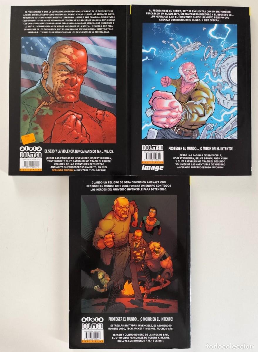 C&oacute;mics: BRIT (Robert Kirkman, Tony Moore) COMPLETA 3 TOMOS ~ IMAGE/ALETA (2013) - Foto 2