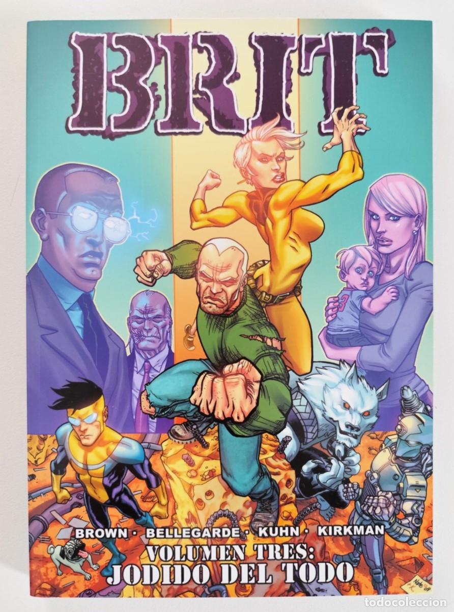 C&oacute;mics: BRIT (Robert Kirkman, Tony Moore) COMPLETA 3 TOMOS ~ IMAGE/ALETA (2013) - Foto 6