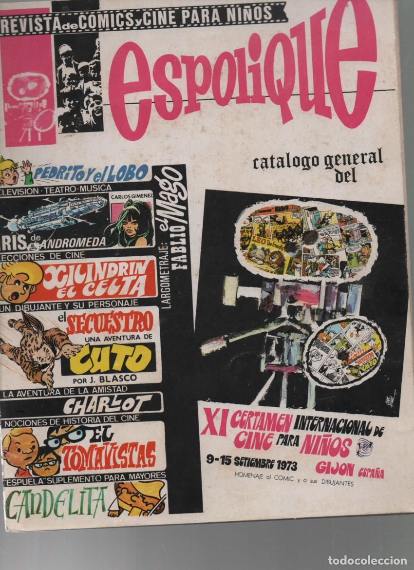 C&oacute;mics: ESPOLIQUE. REVISTA DE COMICS Y CINE PARA NI&Ntilde;OS, N&ordm; 0. GIJON, 9 SEPTIEMBRE 1973. EDITORIAL STELLA