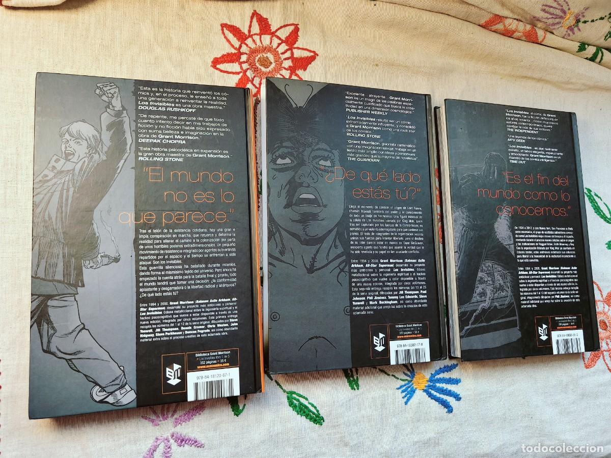 C&oacute;mics: Colecci&oacute;n Completa Los Invisibles. Biblioteca Grant Morrison. Vol&uacute;menes 1, 2, 3, 4 y 5. ECC - Foto 6