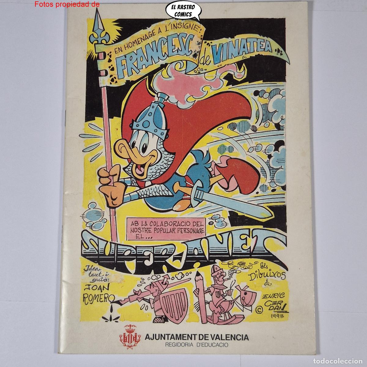 C&oacute;mics: Francesc de Vinatea, Enric Cerd&aacute;n, Valencia 1994, en valenciano, (catal&aacute;n)