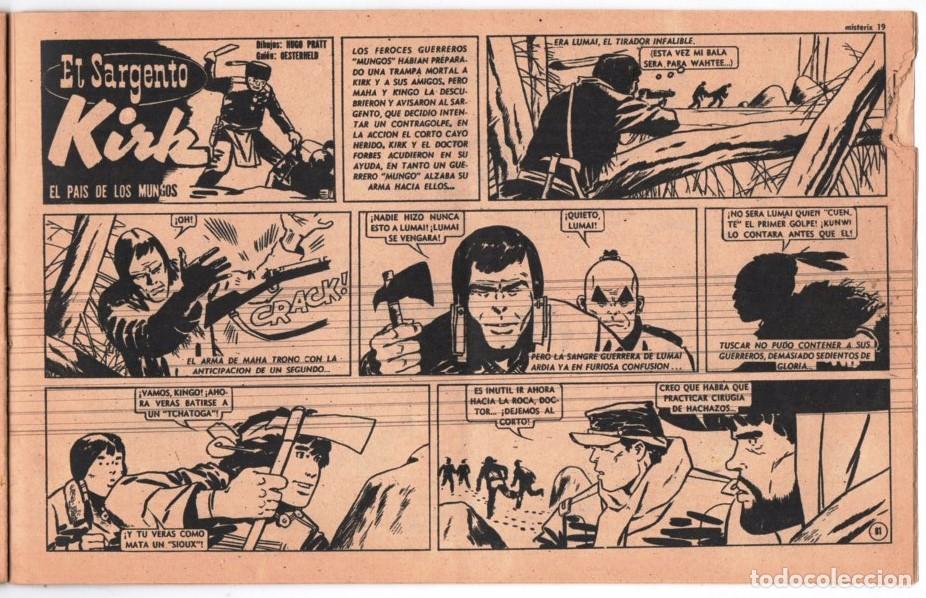C&oacute;mics: 1955 MISTERIX # 368 KIRK, EL PAIS DE LOS MUNGOS - PRATT OESTERHELD SOLANO LOPEZ - FUERTE ARGENTINO