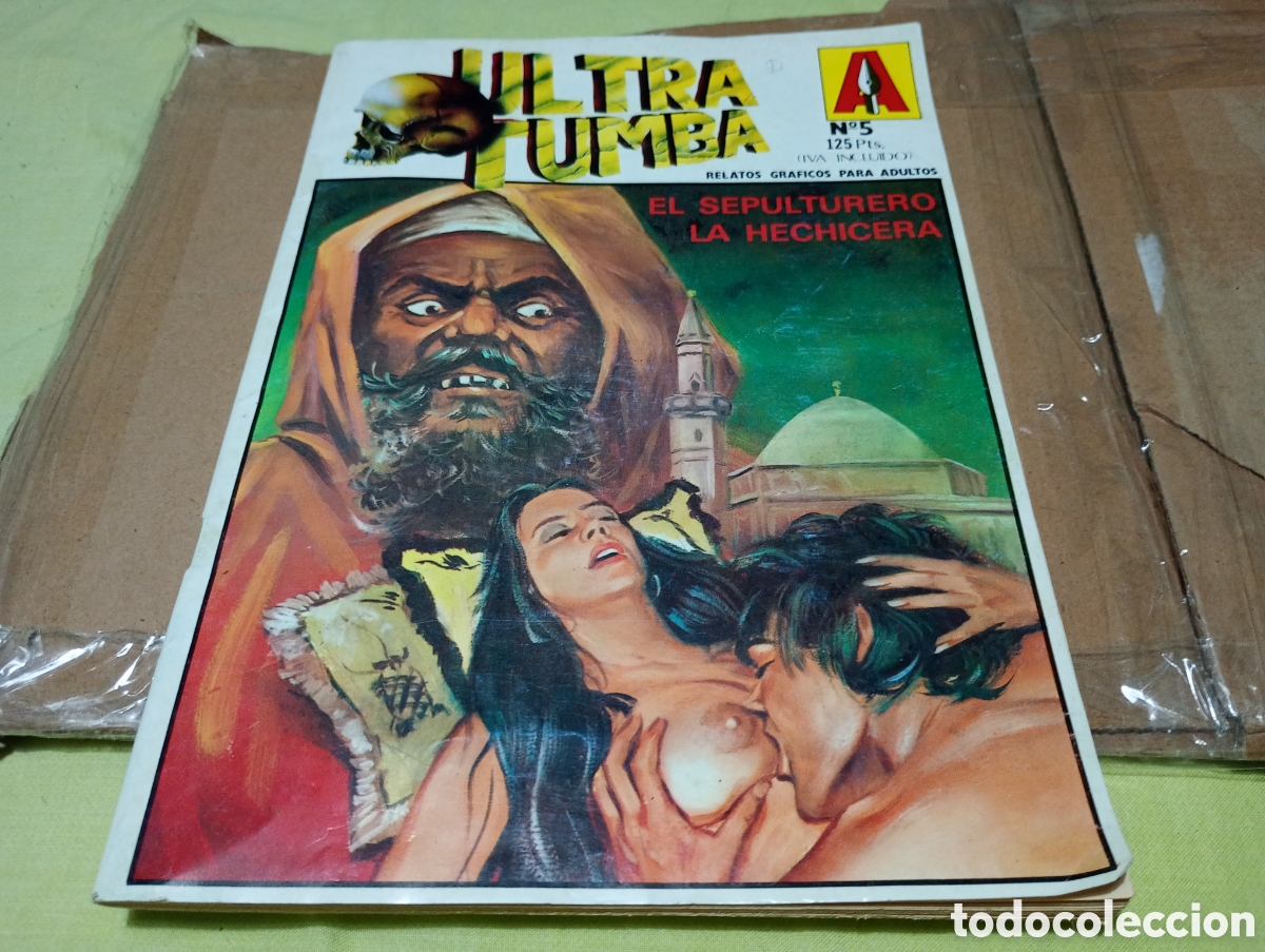 C&oacute;mics: Ultra tumba 5 el sepulturero la hechicera