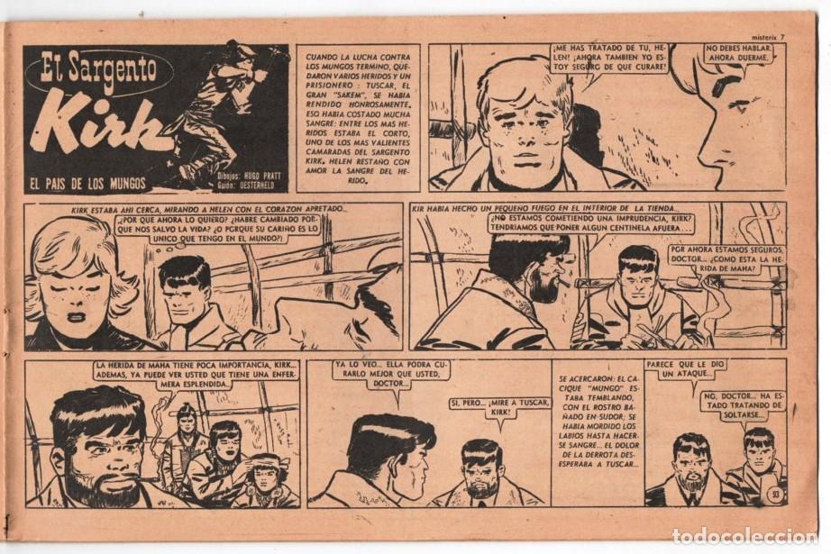 C&oacute;mics: 1955 MISTERIX # 371 KIRK, EL PAIS DE LOS MUNGOS - PRATT OESTERHELD SOLANO LOPEZ - FUERTE ARGENTINO