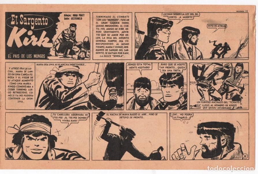 C&oacute;mics: 1955 MISTERIX # 372 KIRK, EL PAIS DE LOS MUNGOS - PRATT OESTERHELD SOLANO LOPEZ - FUERTE ARGENTINO