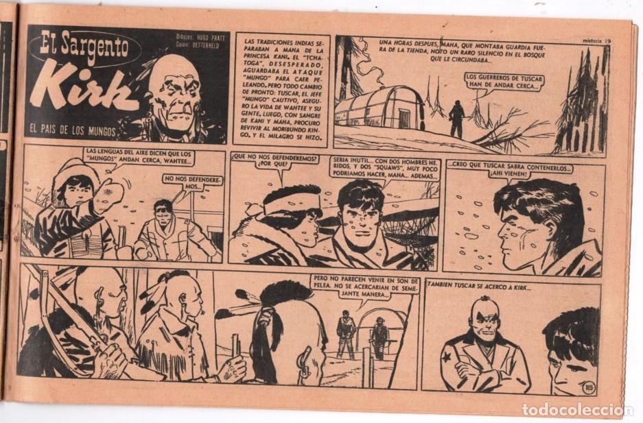 C&oacute;mics: 1955 MISTERIX # 374 KIRK, EL PAIS DE LOS MUNGOS - PRATT OESTERHELD SOLANO LOPEZ - FUERTE ARGENTINO