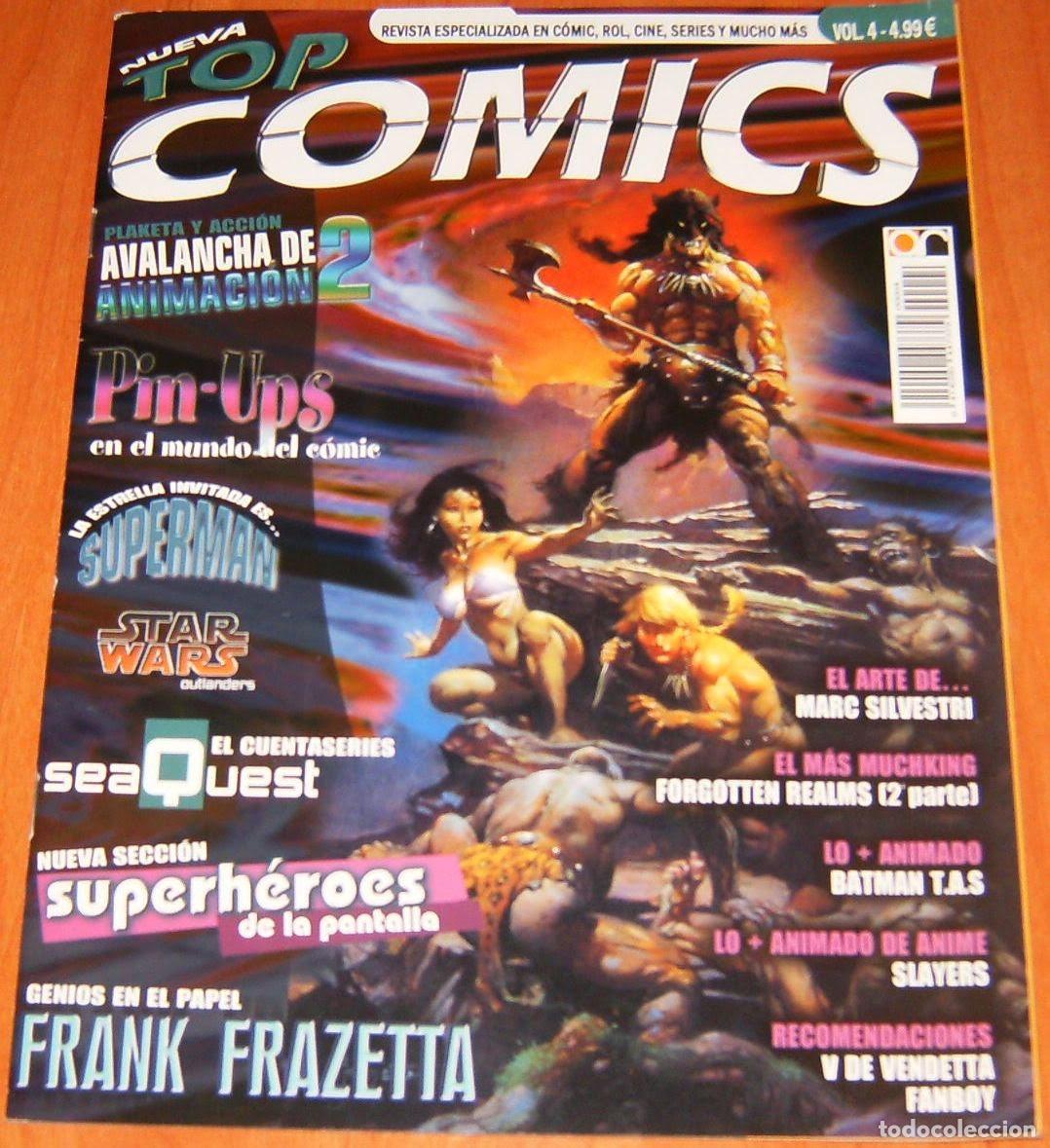 C&oacute;mics: REVISTA . Nueva Top Comics . N&Uacute;MERO 4