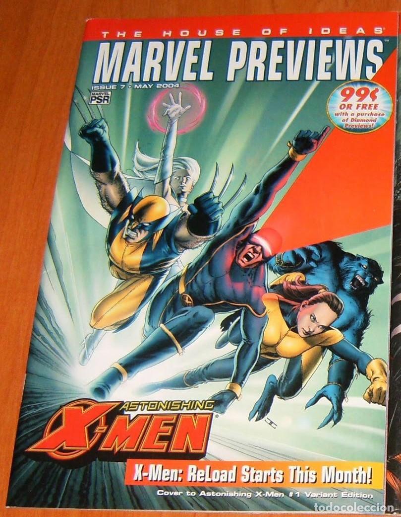 C&oacute;mics: REVISTA . Marvel Previews . N&Uacute;MERO 7 . mayo 2004 , EN INGL&Eacute;S