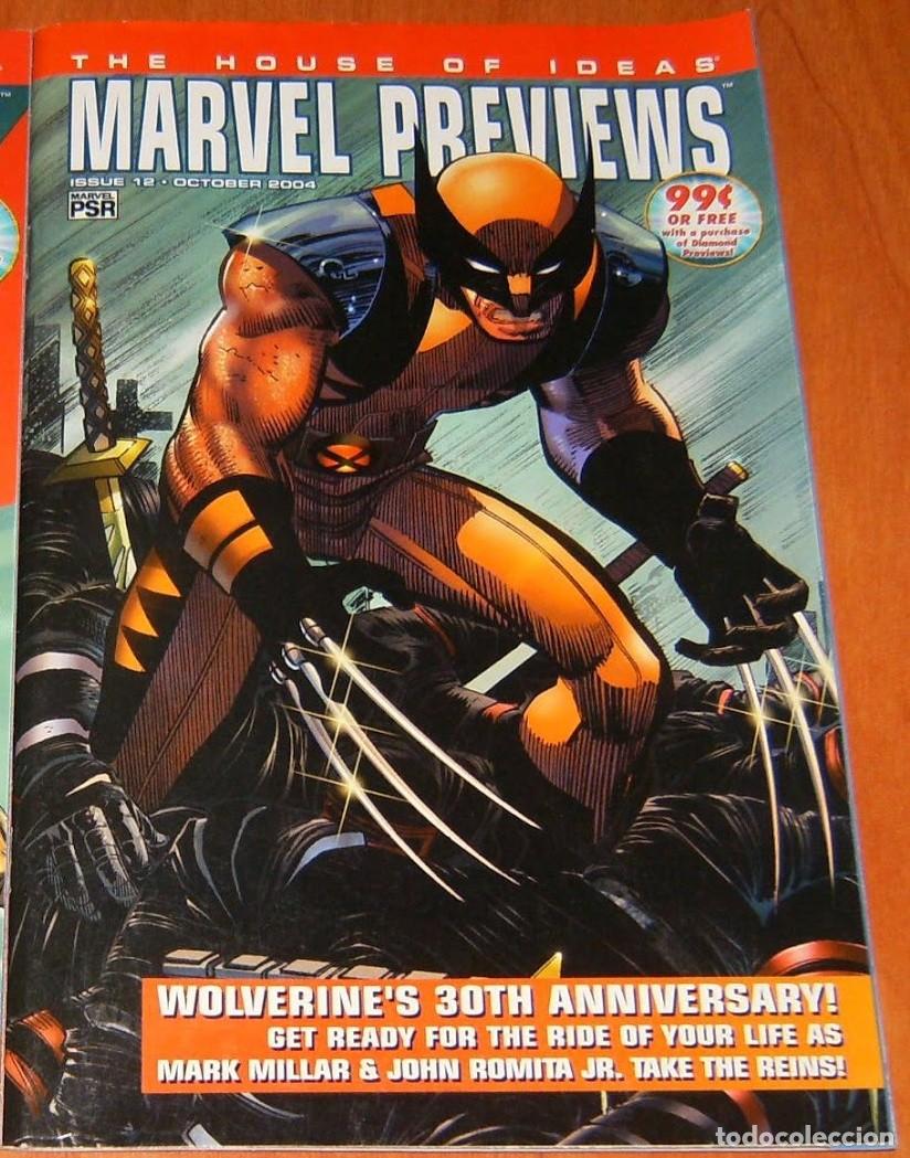 C&oacute;mics: REVISTA . Marvel Previews . N&Uacute;MERO 12 . octubre 2004 , EN INGL&Eacute;S