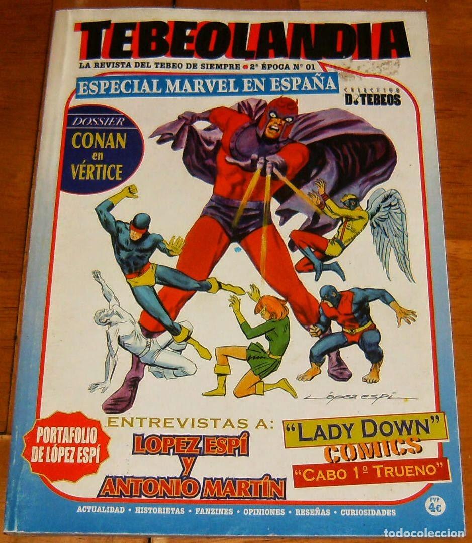 C&oacute;mics: REVISTA . TEBEOLANDIA . Segunda &eacute;poca N&Uacute;MERO 1