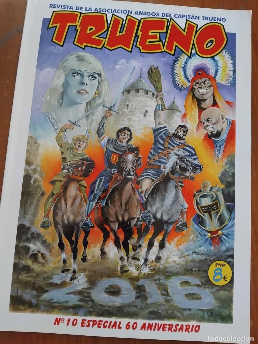 C&oacute;mics: REVISTA TRUENO 10. 60 ANIVERSARIO, EDITA ASOCIACI&Oacute;N DE AMIGOS DEL CAPITAN TRUENO.