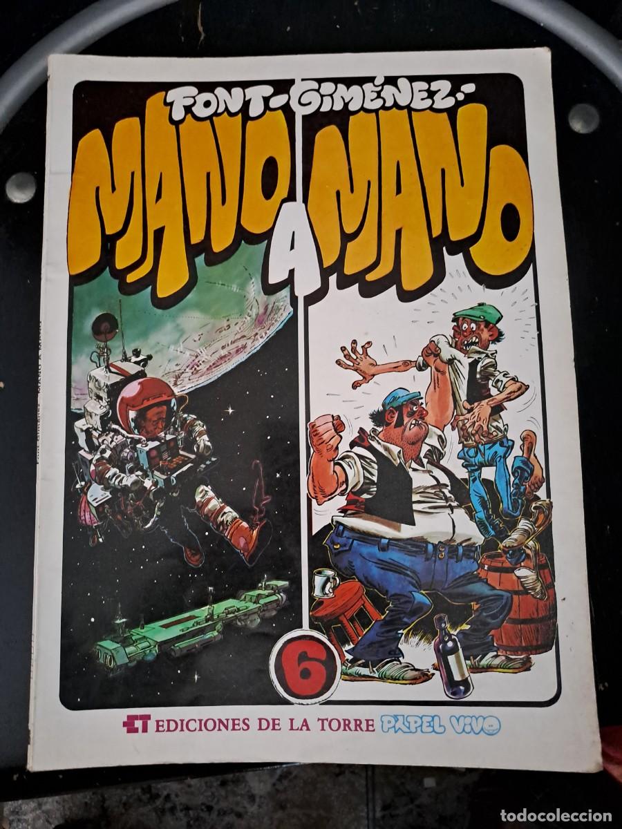 C&oacute;mics: Mano a mano 6, ediciones de la torre en buen estado