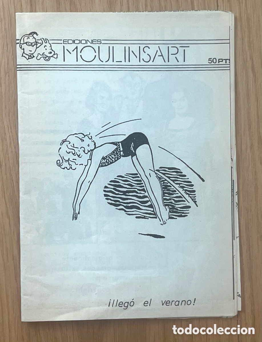 C&oacute;mics: REVISTA FANZINE: EDICIONES MOULINSART - MOVIDA MADRILE&Ntilde;A