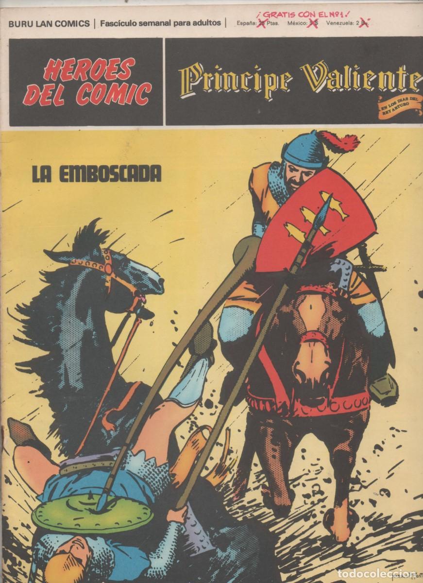 C&oacute;mics: PRINCIPE VALIENTE . HEROES DEL COMIC N&ordm; 2 -D6